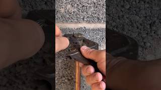 Easy DIY Capping Off Copper Pipe Like a Proquot plumbingservices tools asmrsounds subscribe [upl. by Ydde]