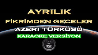 TRAP KARAOKE  Fikrimden geceler Ayrılık [upl. by Halehs]