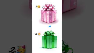 chooseyourgift chooseyourchallenge trending gift giftideas chooseyourchoice money [upl. by Hobard]