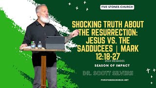 Shocking Truth About the Resurrection Jesus vs The Sadducees  Mark 121827 [upl. by Adleme]