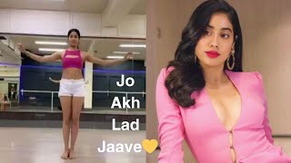 Akh Lad Jaave With Lyrics  Loveyatri  Aayush S  Janhvi Kapoor  Akh lad jaave lofi vibes  slowed [upl. by Hellene618]