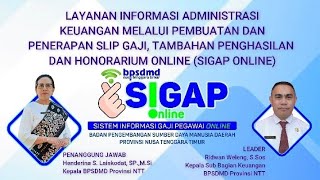 SIGAP  Sistem Informasi Gaji Pegawai Online [upl. by Accissej890]