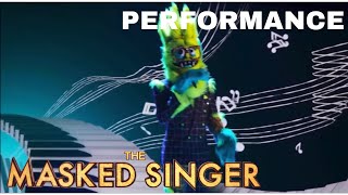 Thingamajig sings “Ordinary People” by John Legend  The Masked Singer  Season 2 [upl. by Ohl]