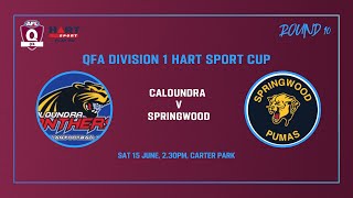 Rd 10 Caloundra vs Springwood Mens Div 1 AFL [upl. by Eiramave]