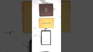 Luxury Showdown Louis Vuitton vs Goyard vs Gucci Card Holder Wallets  unboxing asmrsounds [upl. by Tterraj]