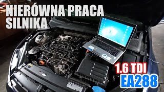 Nierówna praca silnika 16 TDI EA288 [upl. by Dolf]