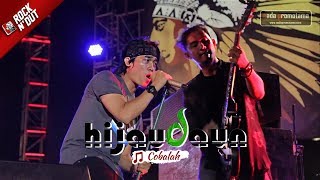 Begini Jadinya Lagu Hijau Daun  COBALAH Dibawain Live  Konser ROCK N DUT  MAJALENGKA 2017 [upl. by Risan]