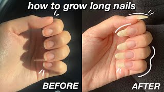 HOW TO GROW LONG NAILS tips for healthy amp strong nails  Ep 3 💅🏻 [upl. by Dilisio874]