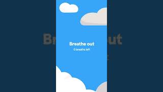 5 Minutes Breathing Meditation  Headspace Sky and Clouds Animation [upl. by Togram]