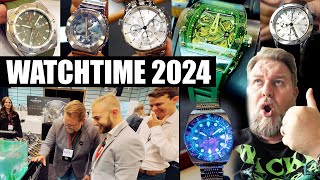 Watchtime 2024 Top Uhren teils unter 500 € auf Deutschlands größter Uhrenmesse [upl. by Syxela124]