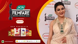 Jaya Ahsan at Filmfare Awards Bangla 2024  copresented by Lalbaba Rice [upl. by Etnom]