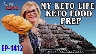 MY KETO LIFE  KETO FOOD PREP ketochow ketobread ketocookies [upl. by Jovia]