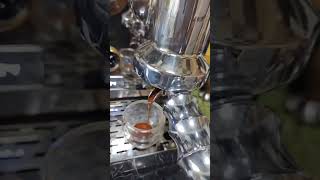 Quick testing Faema Urania 1 Group Vintage Coffee Machine coffee espressomachine [upl. by Parfitt55]