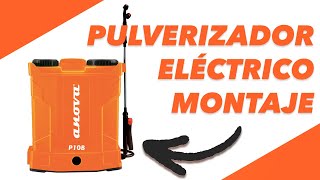 Montaje del pulverizador a batería ANOVA 10L [upl. by Hsakaa]