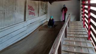 Big wooden Slide on rocky Ridge [upl. by Hillery]