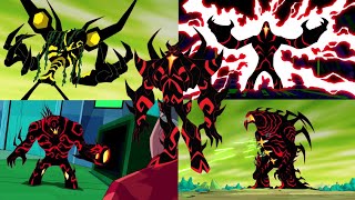 Todas las Formas de Malware  Ben 10 Omniverse Español latino [upl. by Andonis596]