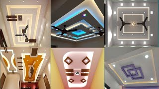 ceiling design 2024 for living room photos amp 2 fan ceiling design ♥️ [upl. by Sondra411]