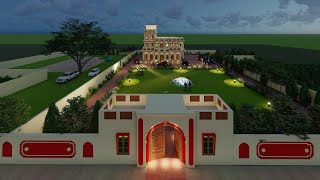 Sidhu Moose Wala Haveli  Tribute to Sidhu Moose Wala  3D Walkthrough  Singh Design Studio [upl. by Eckel]