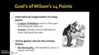 Video Lecture on Treaty of Versailles and Wilsons 14 Points [upl. by Ratcliffe]