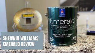 Sherwin Williams Emerald Review [upl. by Spanos]