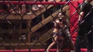 www FIGHTFAN net Cheri Muraski vs Bridgette Nielson [upl. by Dnalevets]