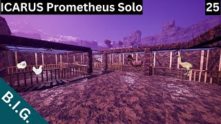 Icarus Prometheus  Solo  Building the Animal Pen  S06Ep25 [upl. by Enahs140]