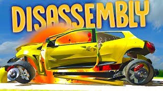 Disassembly 3D  Taking Apart Things amp Blowing Them Up  Fidget Spinner Car Safe amp Train [upl. by Pillihp447]