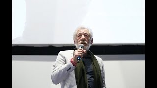 Ian McKellen You SHALL NOT Rome Film Festival 2017 [upl. by Nelleyram]