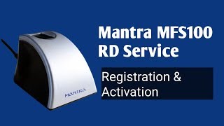 mantra rd service registration online  mantra rd service  mantra rd service error [upl. by Euhsoj]