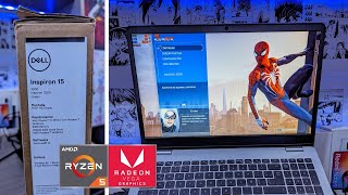 Marvels SpiderMan Remastered en el Ryzen 5 3450u AMD Radeon Vega 8  Dell Inspiron 15 3505 [upl. by Yanat]