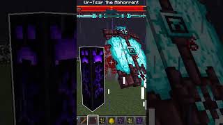 Ur Tsar the Abhorrent vs Ignis in Minecraft shorts Minecraft [upl. by Hardi927]