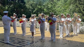 Muzică militară a Forțelor Navale Române la Băile Herculane [upl. by Noid]