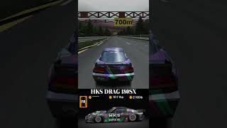 Nissan HKS Drag 180SX  GranTurismo2 retrogaming racinggames [upl. by Enneiluj]