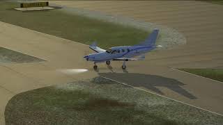 LIVE  GARIEP DAM  PORT ELIZABETH EN TBM 850 [upl. by Lejna836]