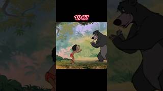 The jungle book  Mowgli evolution 19672018 movies evolution shorfeed [upl. by Intirb100]