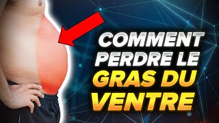 COMMENT PERDRE LE GRAS DU VENTRE  10 astuces contre la graisse viscérale [upl. by Marl]