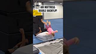 AIR MATTRESS DOUBLE BACKFLIP 🤯 [upl. by Hoxie]