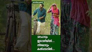 മഴചാറും ഇടവഴിയിൽ  mazha charum idavazhiyil lyrics  raaza razaq  grama viseshangal [upl. by Nnav]