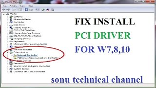 How to Install PCI Simple Communications Controller Device Driver Software [upl. by Freytag]