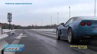 Lingenfelter C6 ZR1 First QuarterMile Run In The 9s [upl. by Sloan]