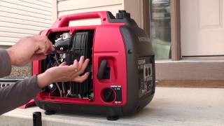 How to winterize or prepare a portable generator for long term storage Honda EU2000i [upl. by Aihsein]