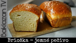 Brioška  jemné pečivo 🍞 brioche 🇫🇷 exkluzívna jemná Francúzska brioška vhodná aj na quotBenediktyquot [upl. by Alain]