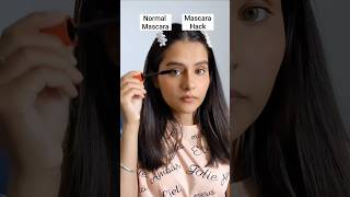 Mascara Hack 🤯 trending Mascara makeup makeuphacks mascarahacks hacks [upl. by Eimmis]