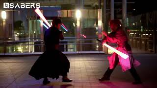 Nsabers  Film Your Lightsabers Dueling [upl. by Ayetal]