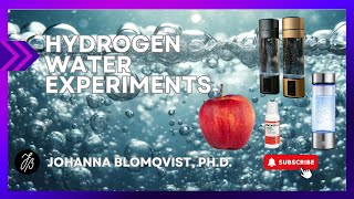 Hydrogen water experiments [upl. by Hogarth925]