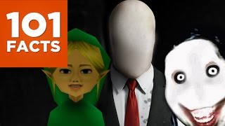 101 Facts About Creepypasta [upl. by Lenahtan59]