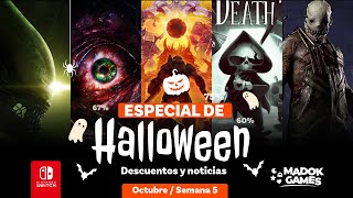 Especial de descuentos por Halloween para tu nintendo Switch [upl. by Erdnaxela]