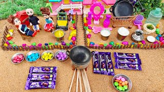 DairyMilk Chocolate Recipe  Miniature Dairy Chocolate Cake  Chocolate Lava cake  Dairy Milk Dosa [upl. by Capon332]