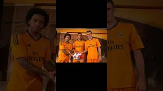 real madrid kit 2024 vs 2014 footballshortsforyourealmadridcapcut [upl. by Hcurab]