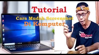 Tutorial Cara Mudah Screenshot Di KomputerTutorial Komputer MudahTangerang [upl. by Areid]